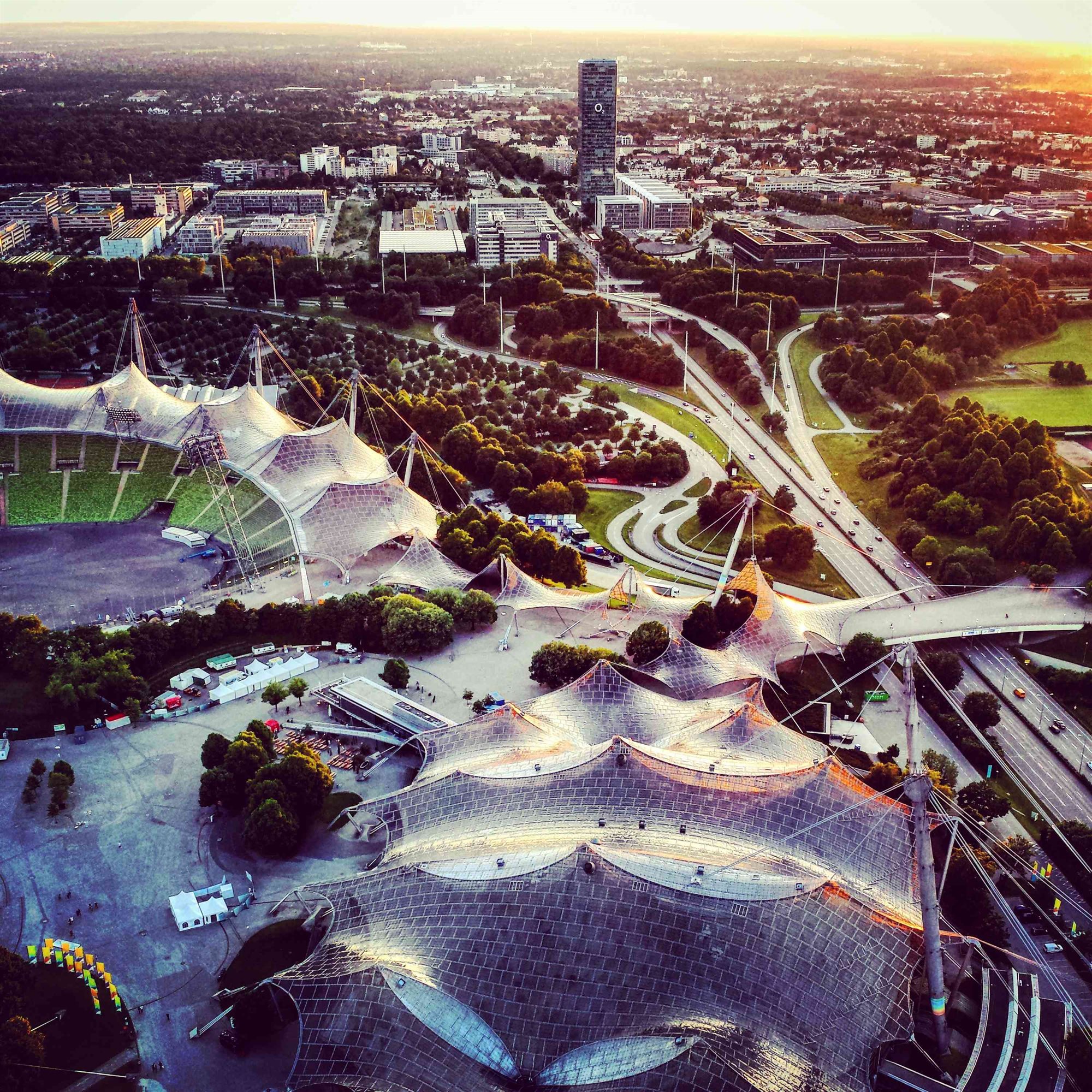 Munich city view